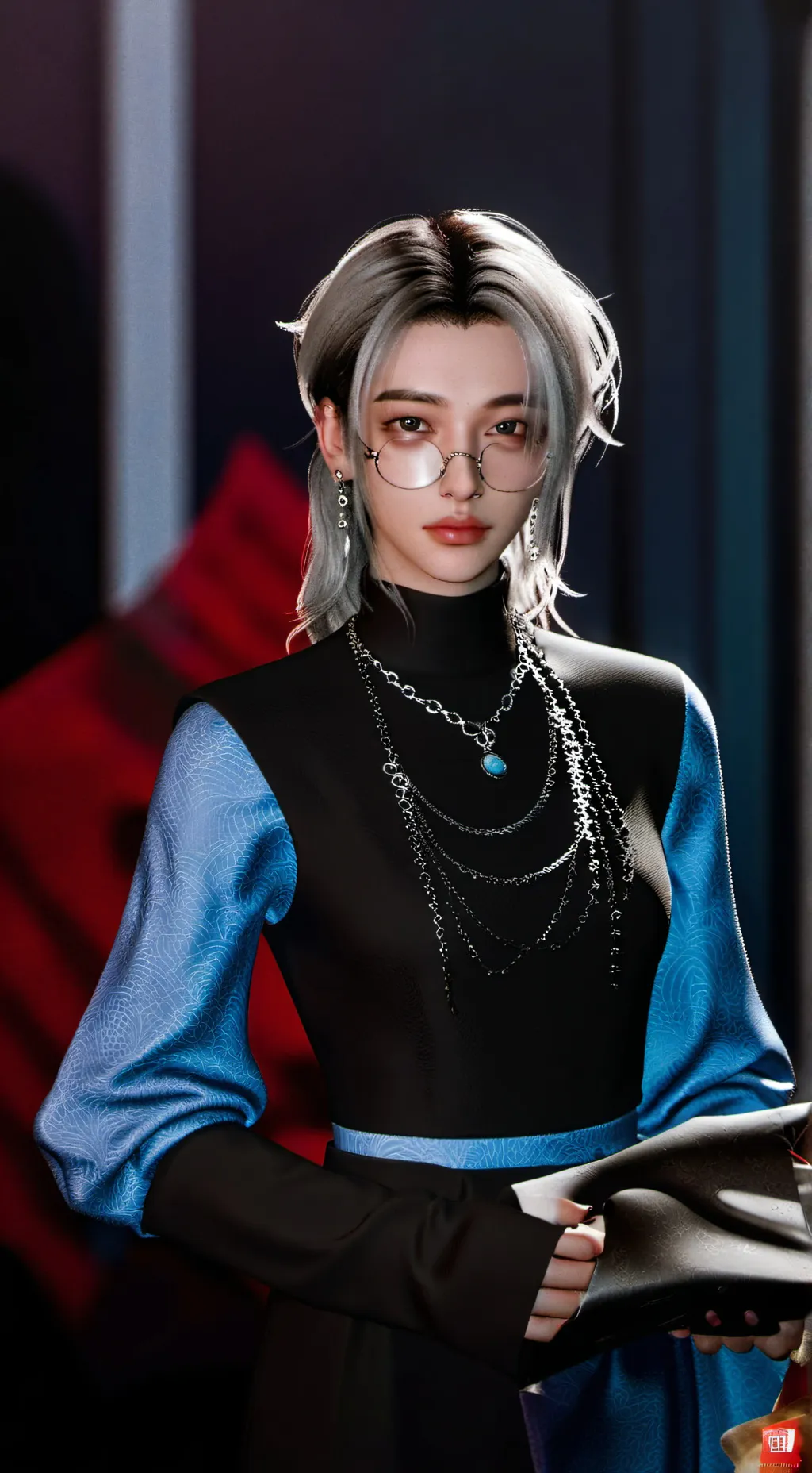 ai character: ✩𝓕𝑒𝒍𝒾ﾒ✩ background