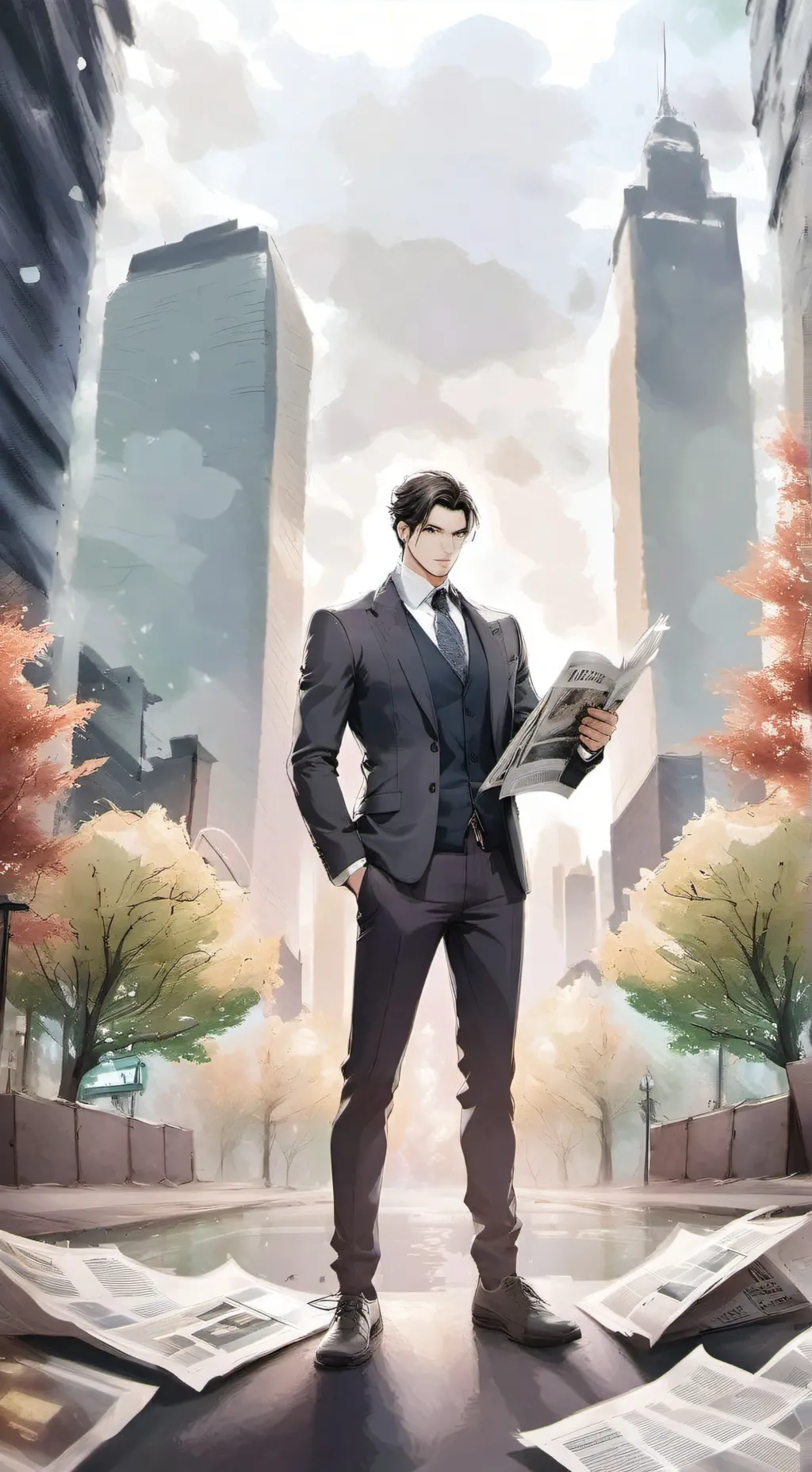 ai character: kane background