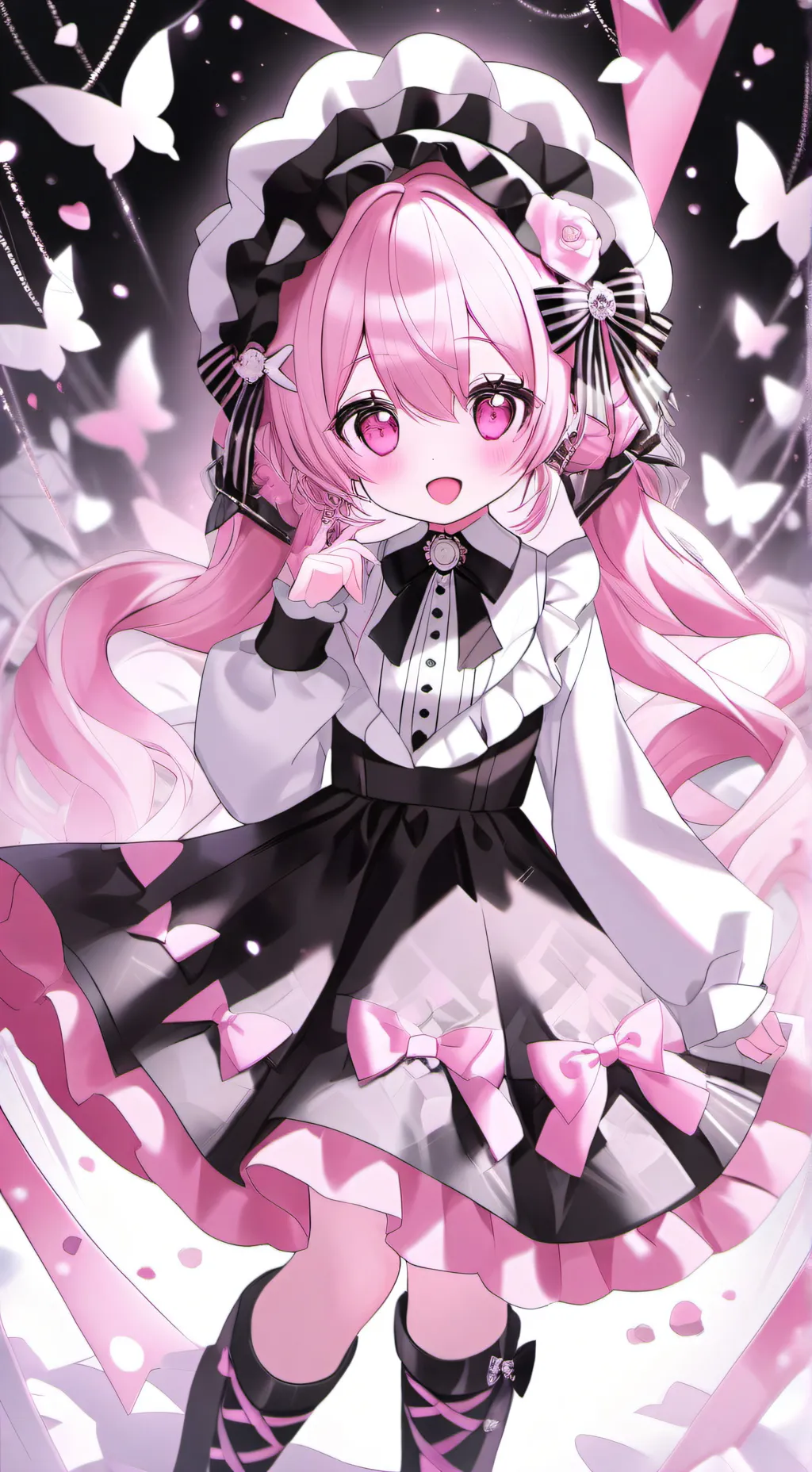 ai character: Rube Chan!?! HAIII background