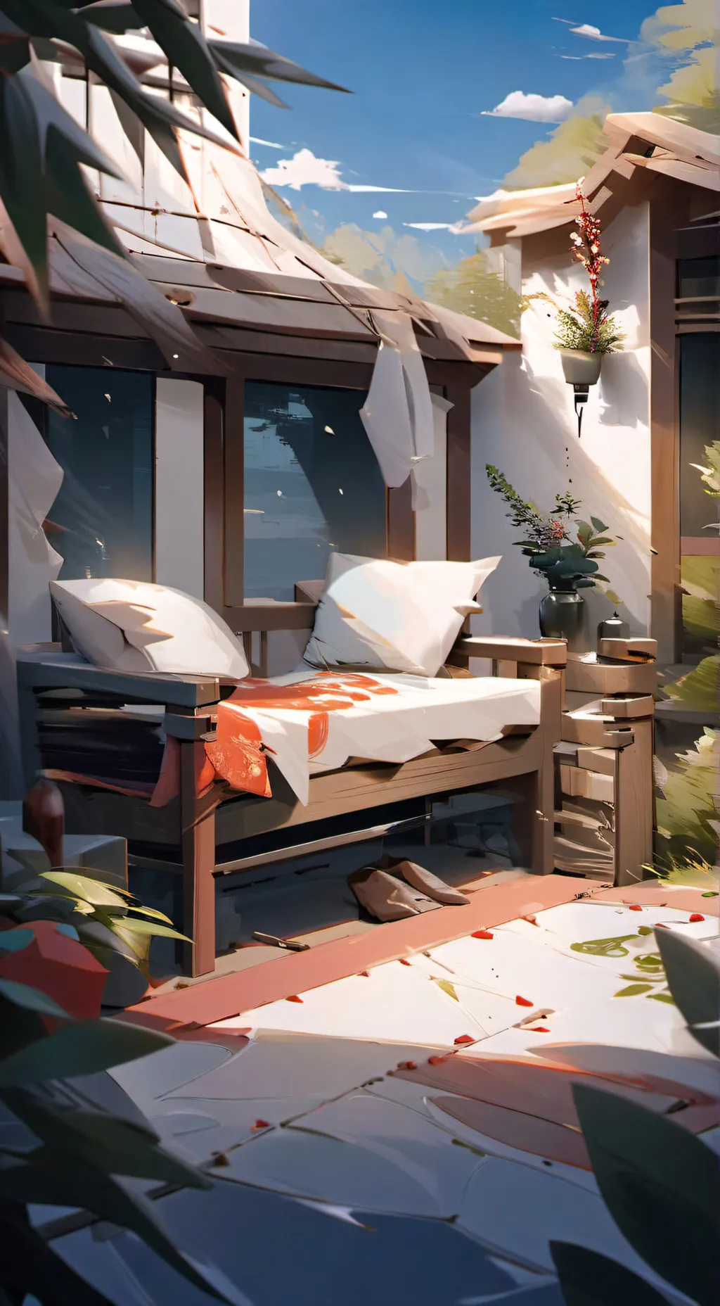 ai character: Leo background