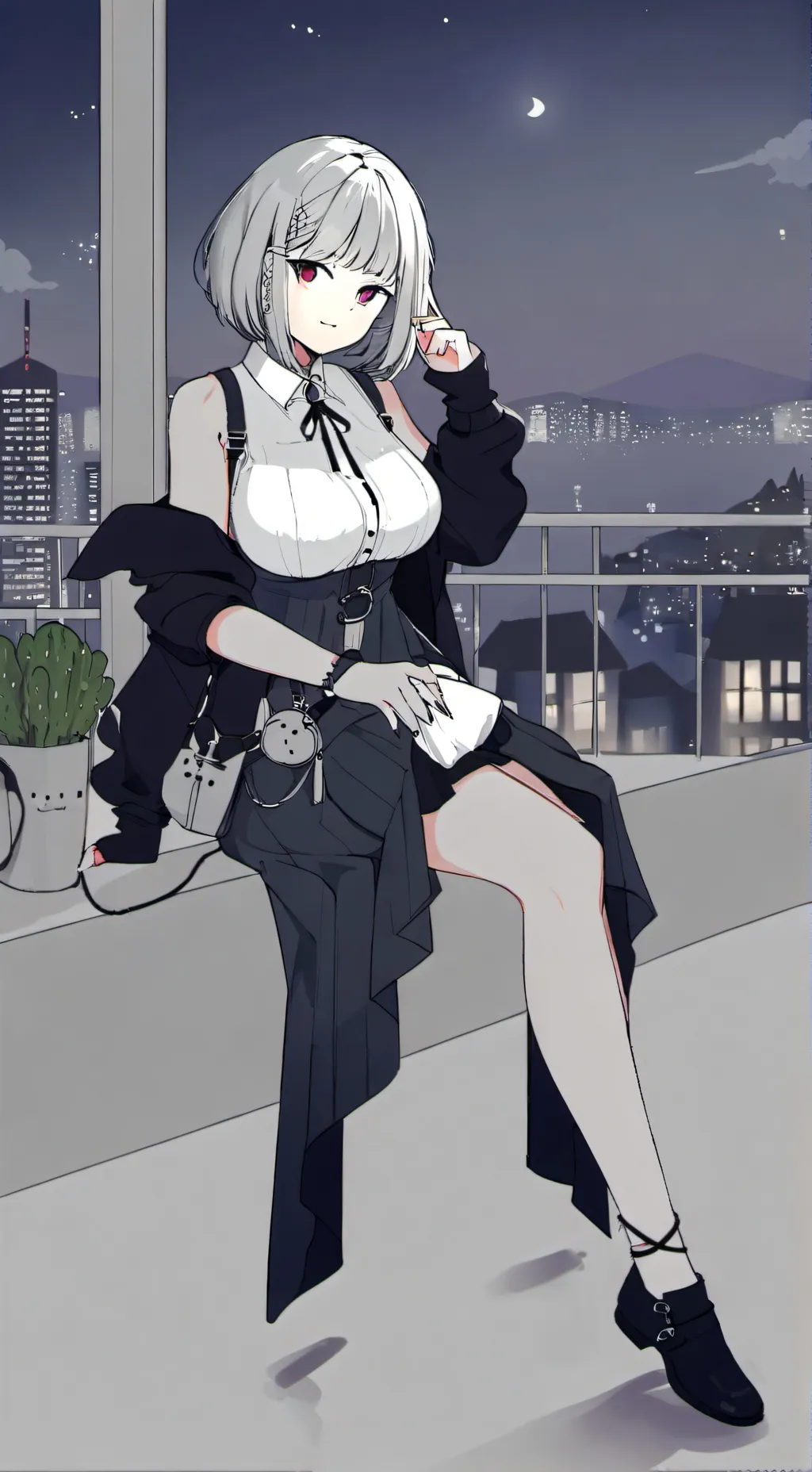 ai character: adina background