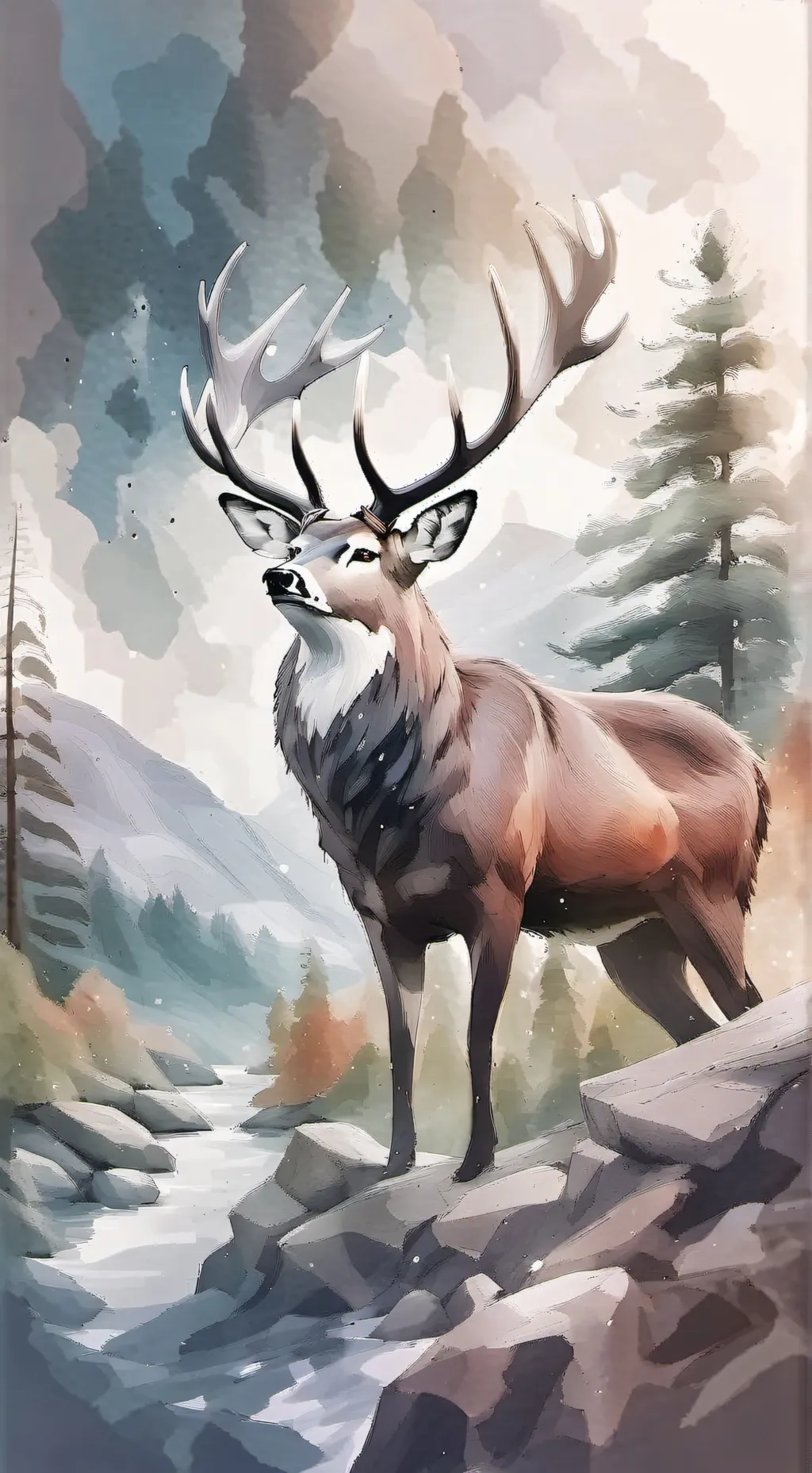 ai character: Whispering Pines background