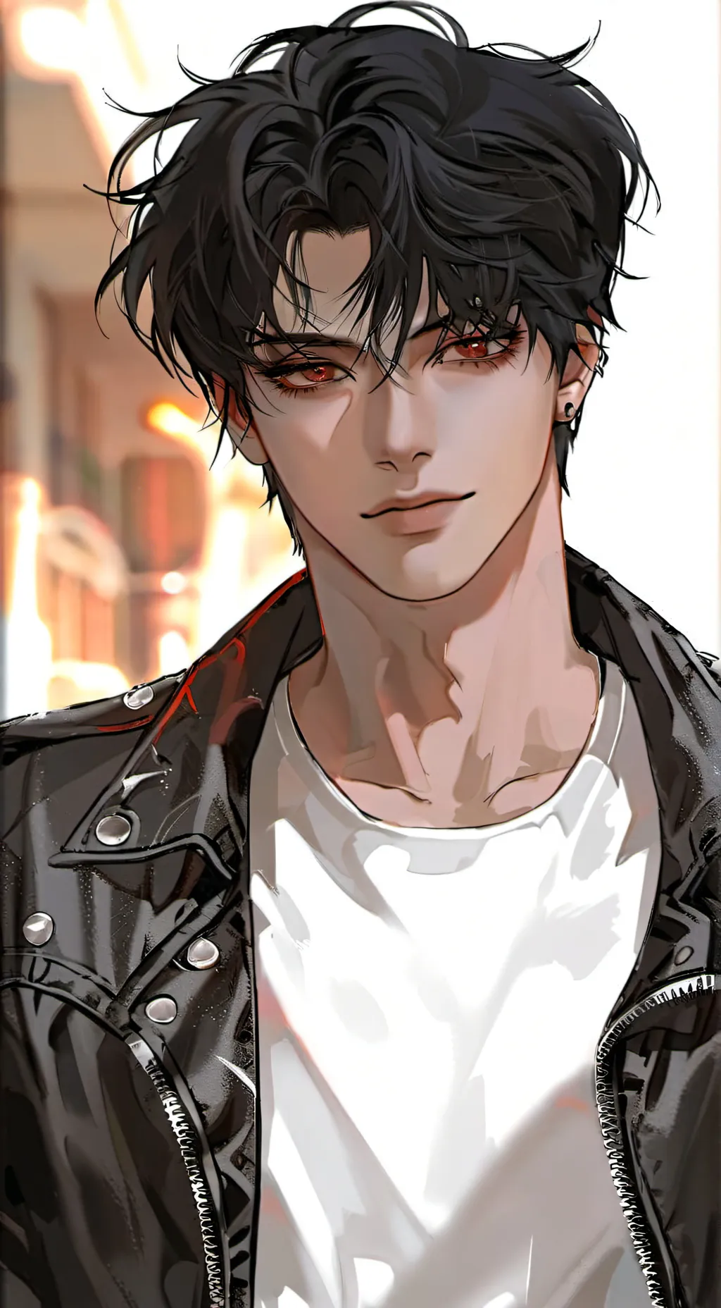 ai character: Jake.. background