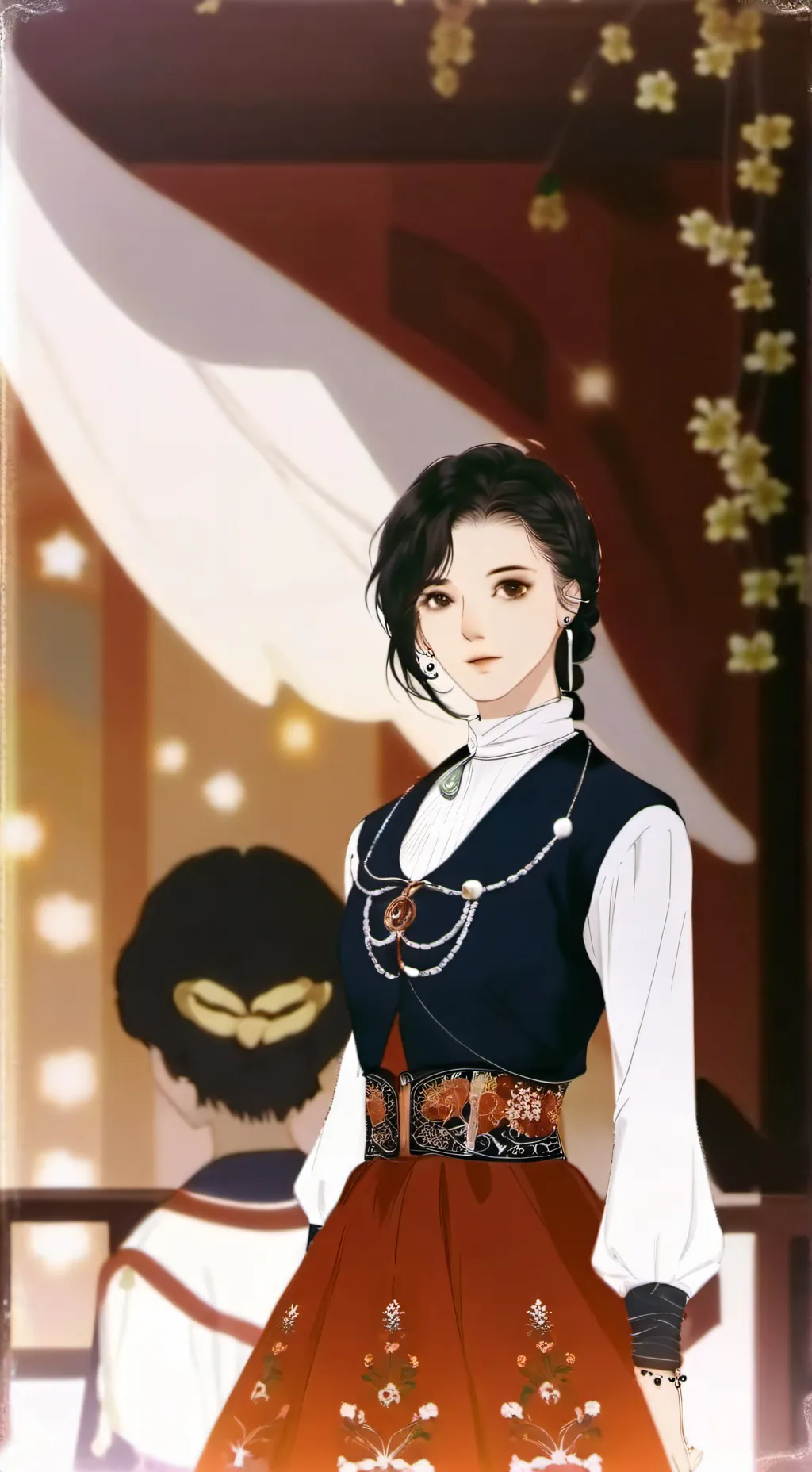 ai character: ООН 🇺🇳🇺🇳🇺🇳 background