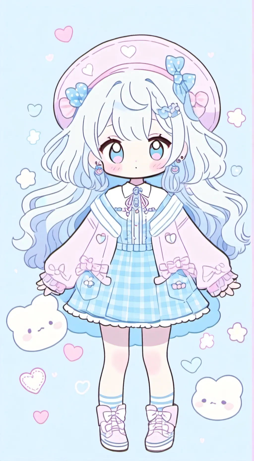 ai character: 😍bangchan😍 background