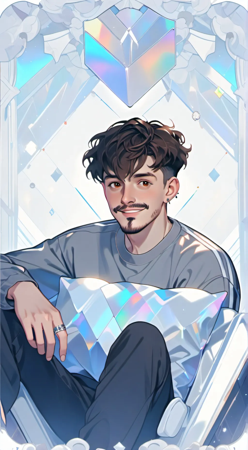 ai character: Lewis Buchan background