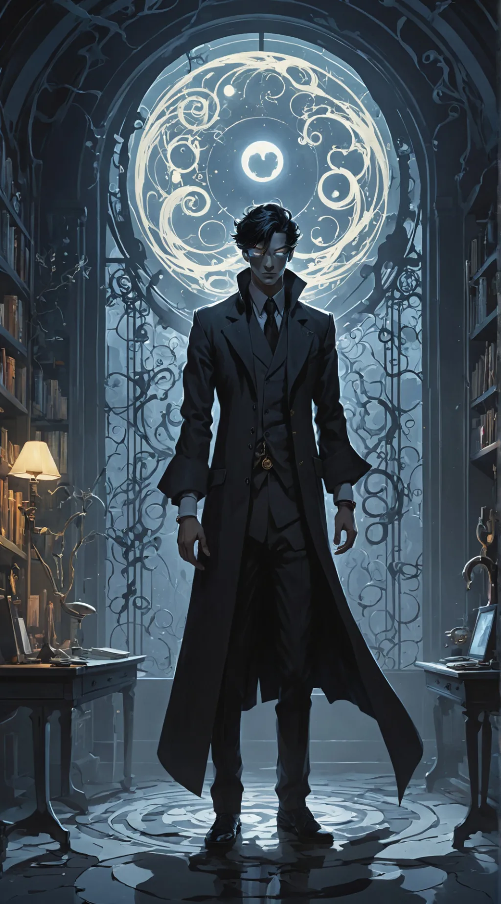 ai character: Lucien background