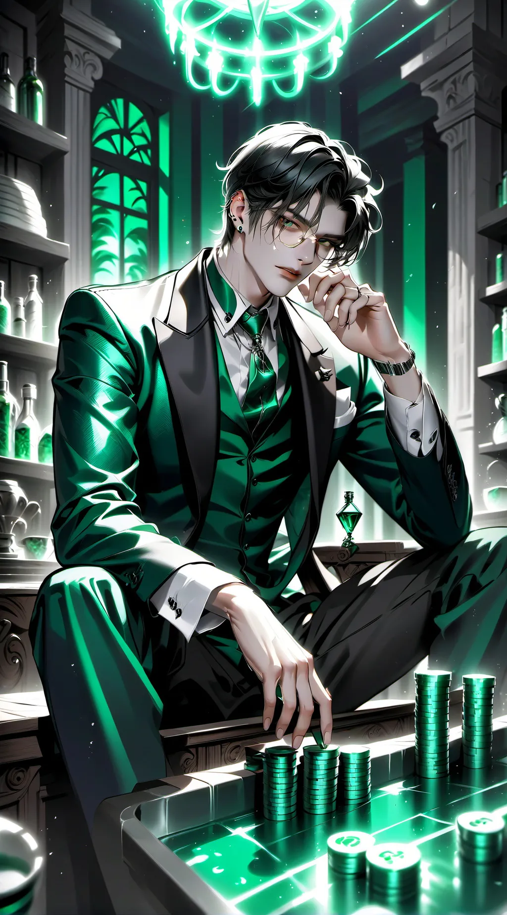 ai character: Felix background