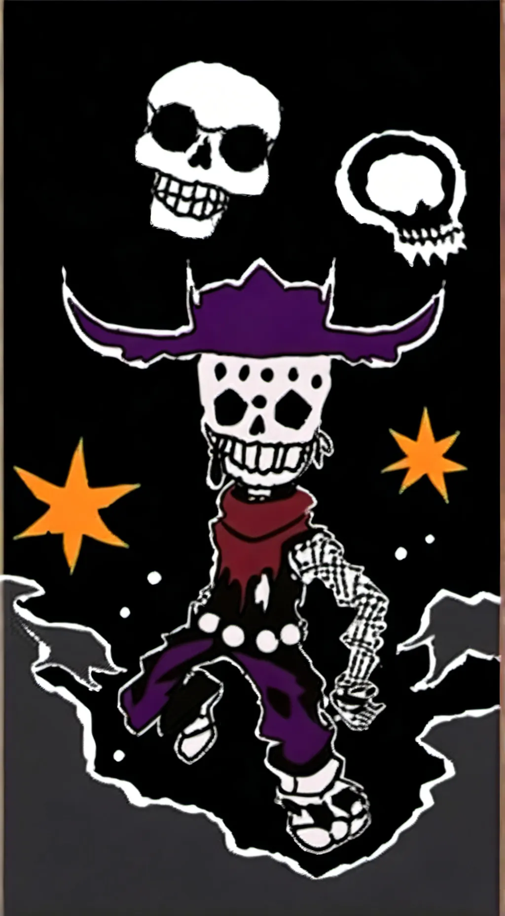 ai character: doppel dandys worl background