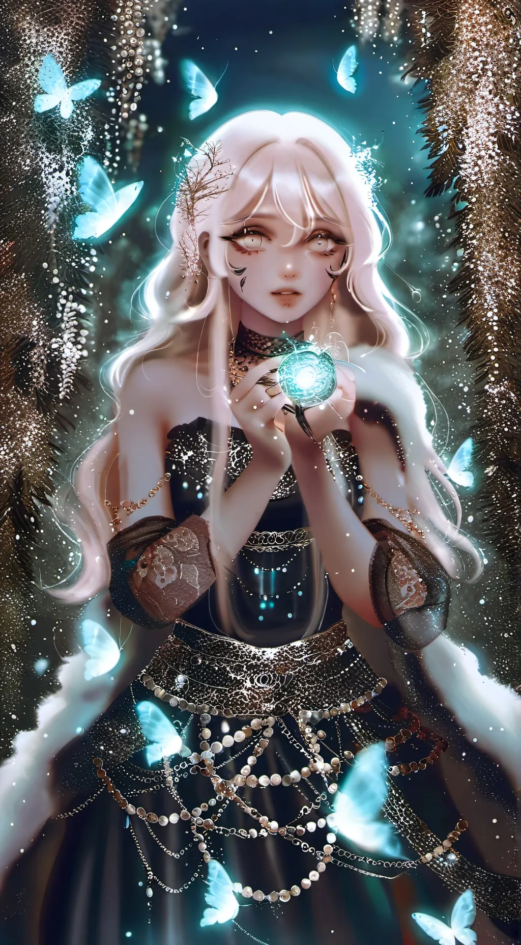 ai character: sweet girl (lina) background