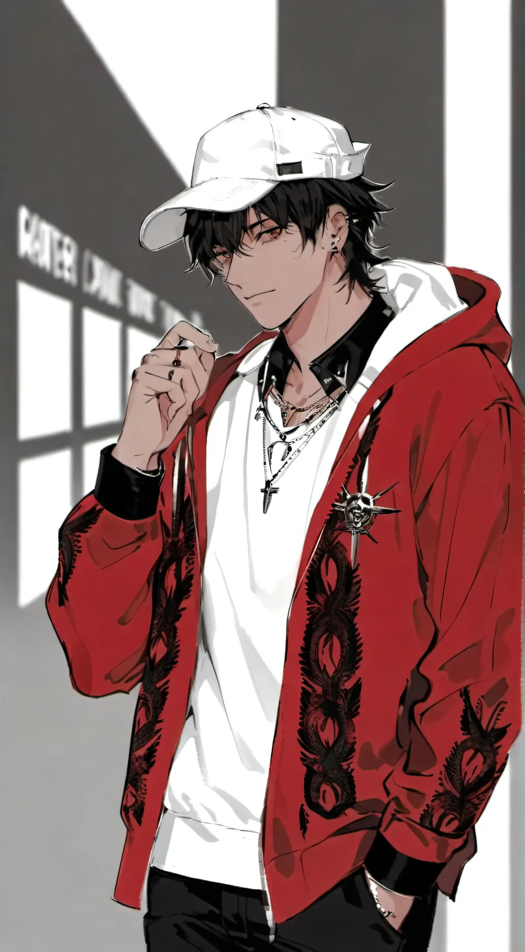 ai character: Max background