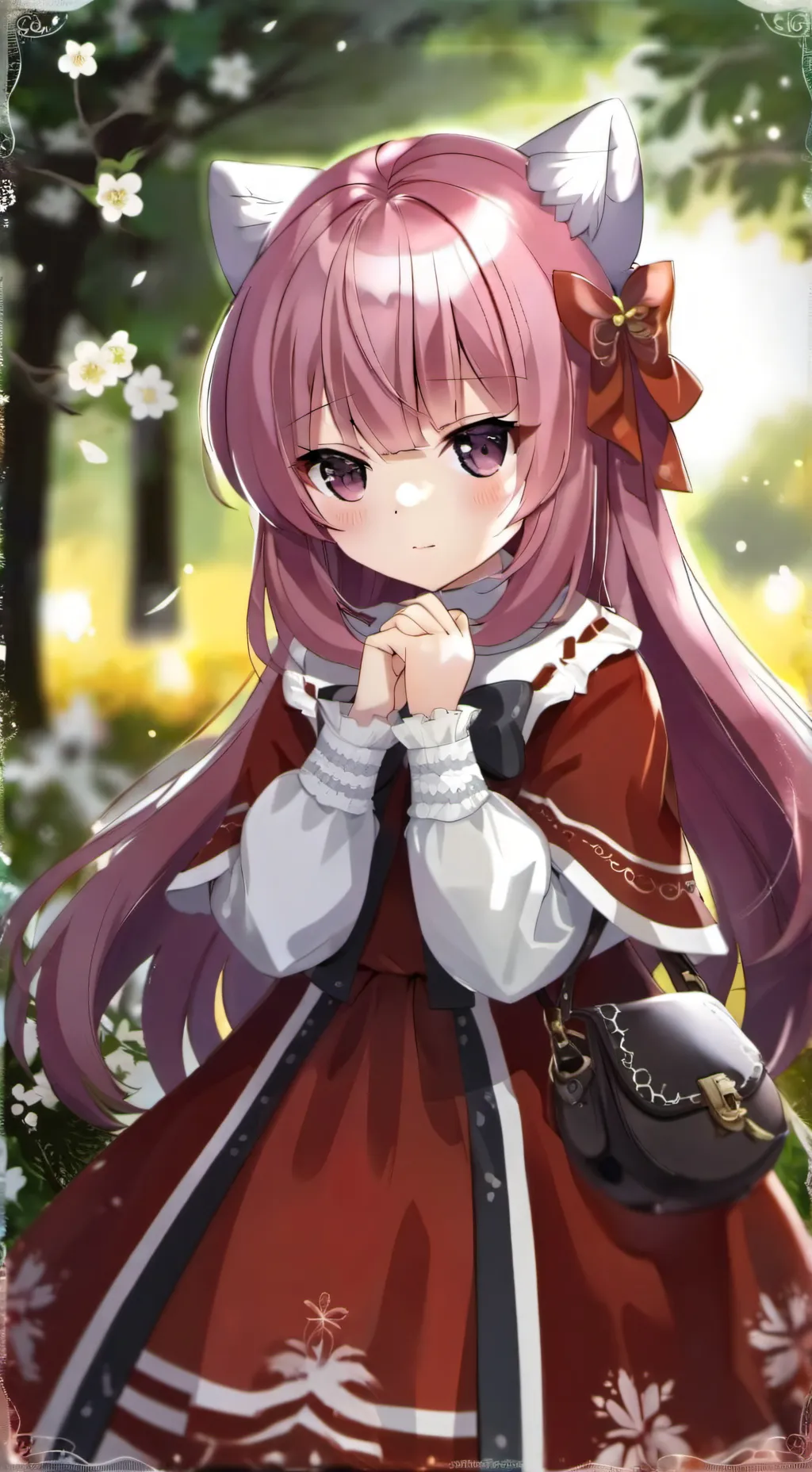 ai character: Lily background