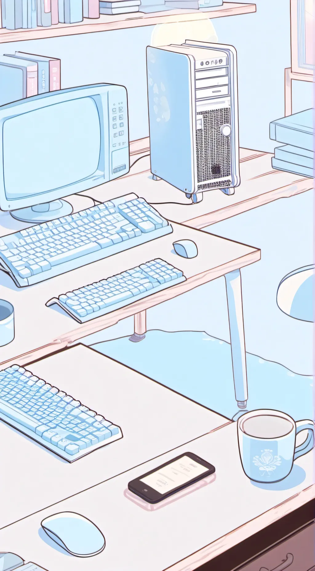 ai character: AI opposite background