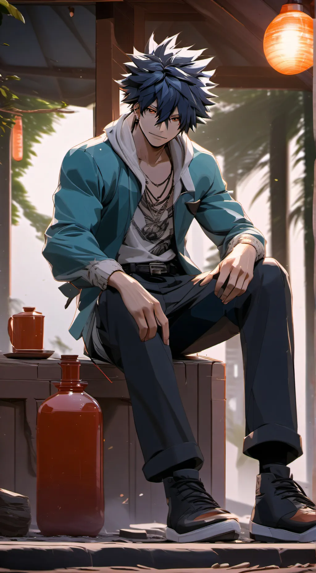 ai character: LOV IN YOUR HOUSE background