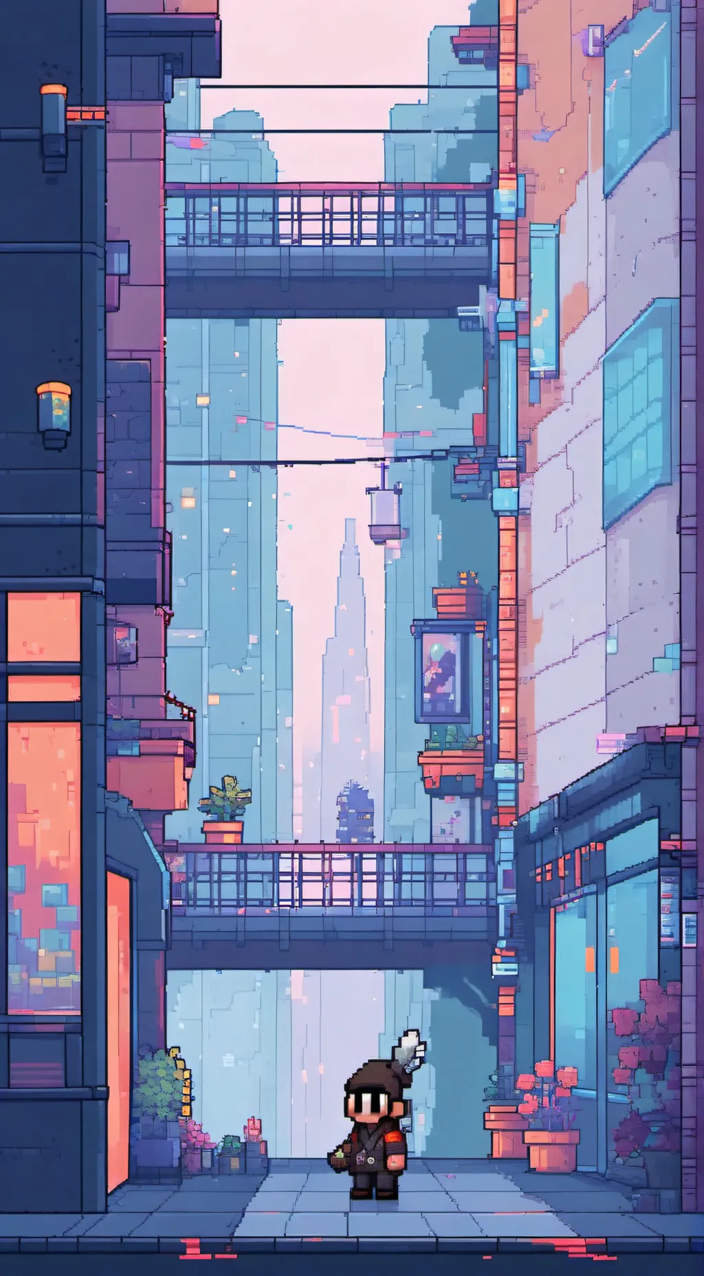 ai character: Sweet blood au background