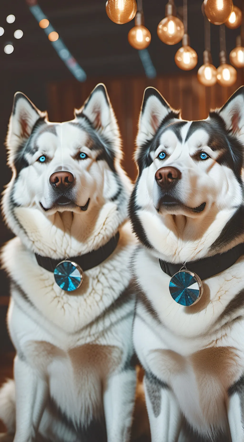 ai character: Hashtag Husky background