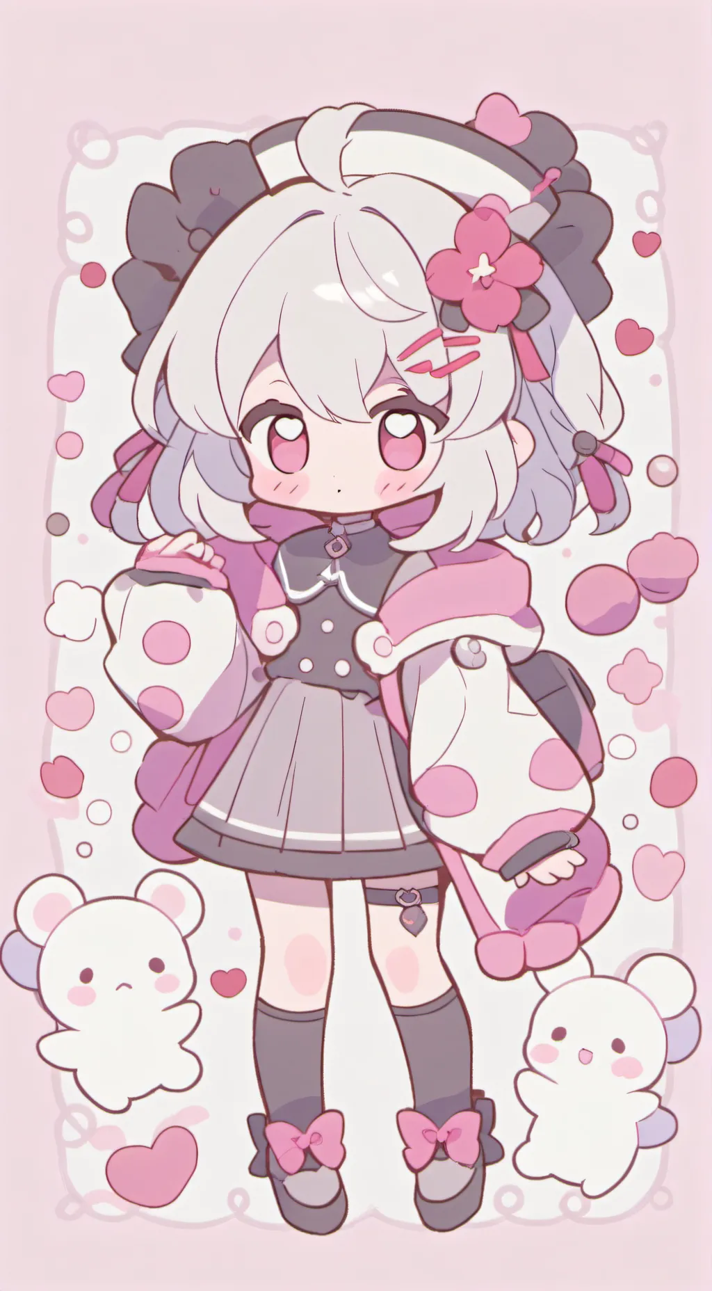 ai character: ~Dw meets Blot~ background