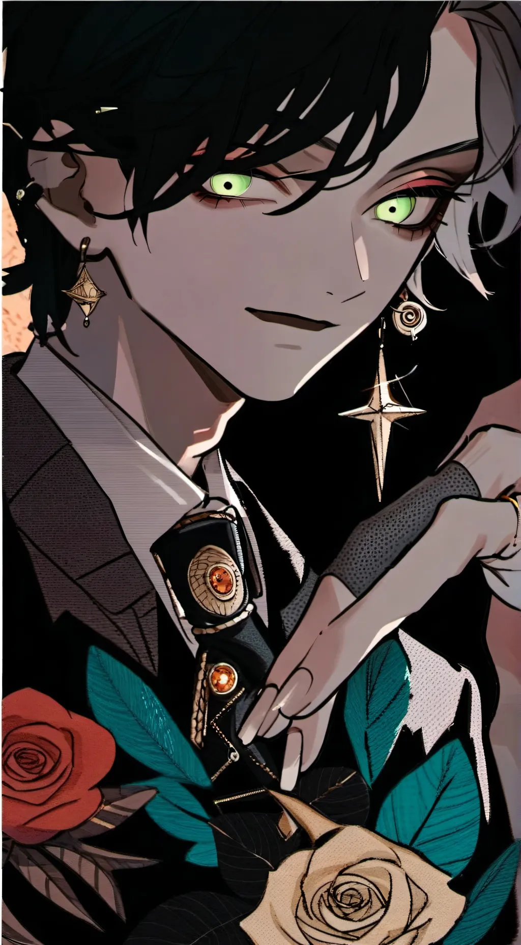 ai character: Byte background