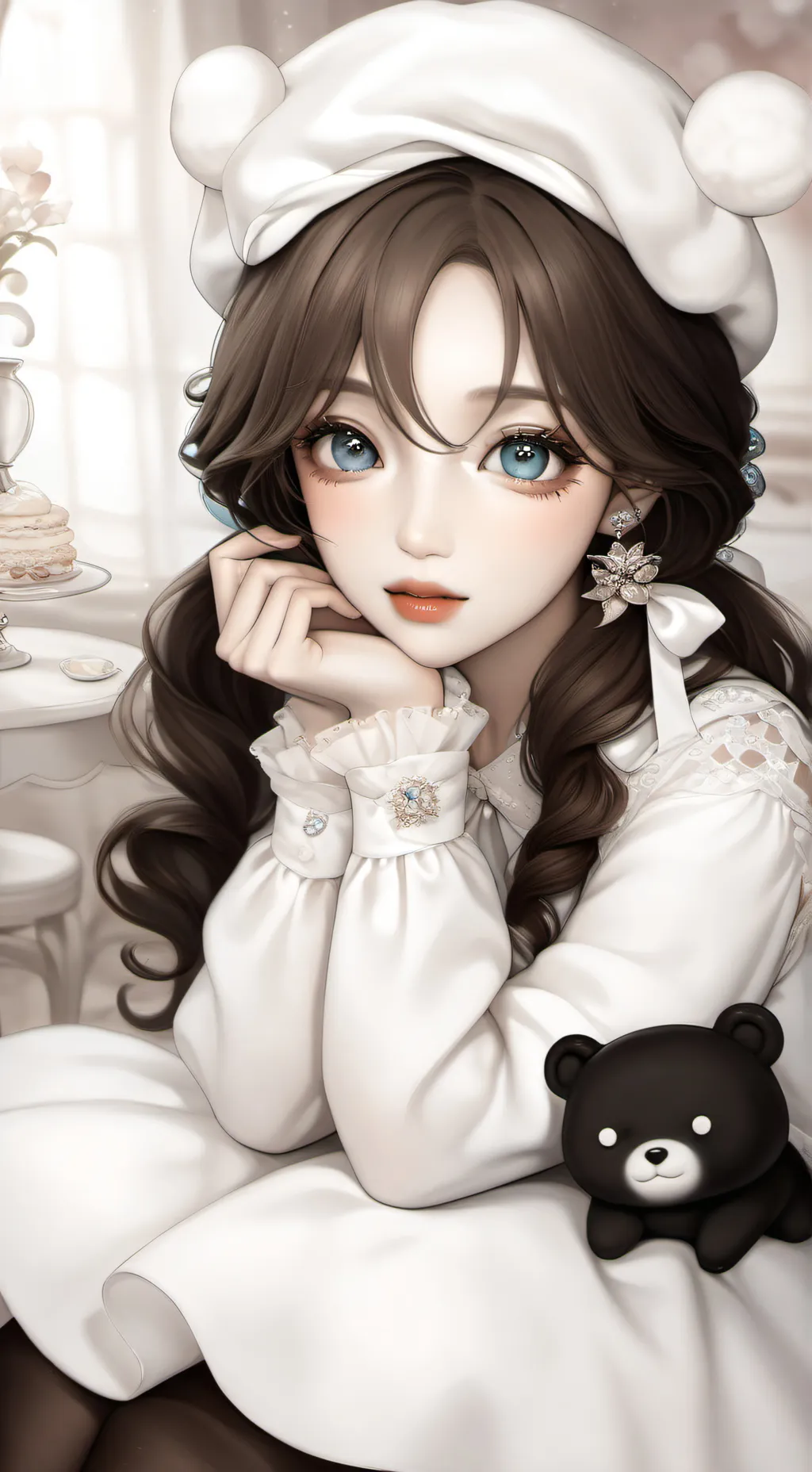 ai character: Миша background