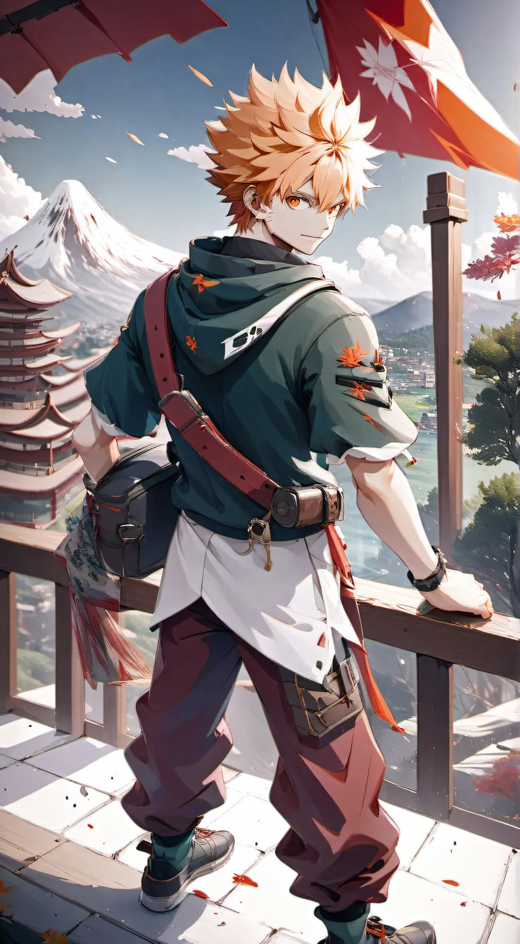 ai character: Mha background