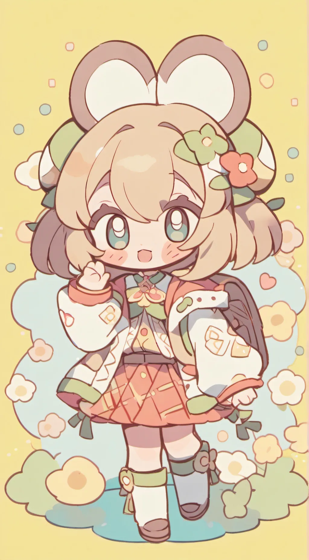 ai character: sprunki sky🩵 background