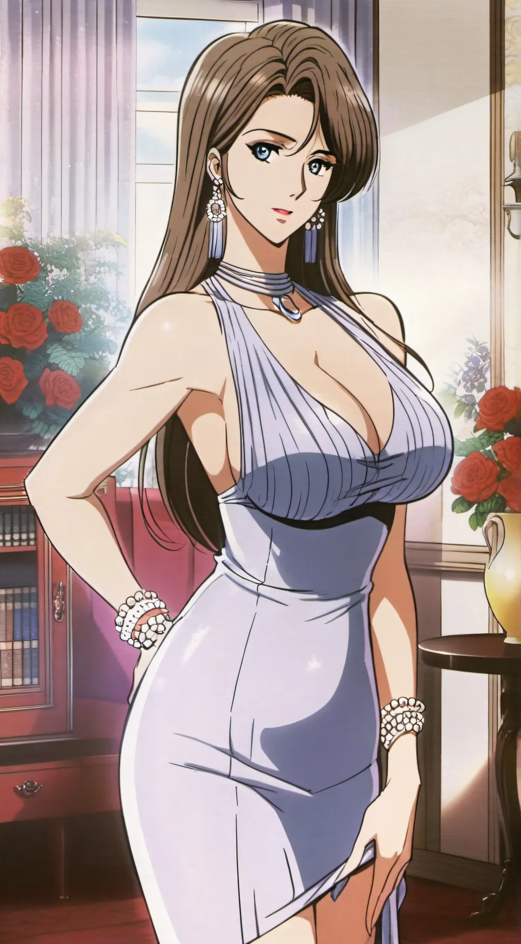 ai character: maxine  background