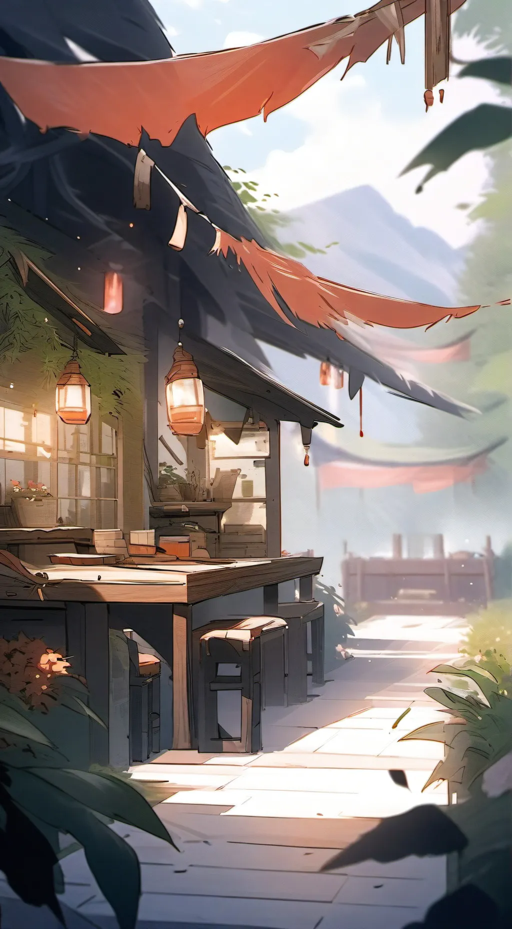 ai character: Y/N snaps... background