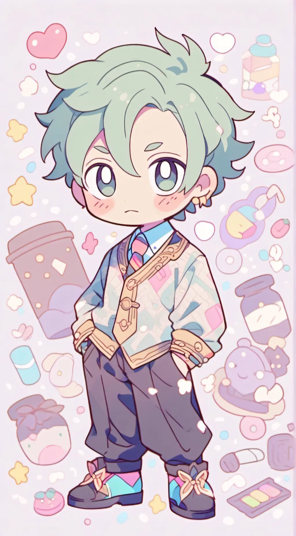 ai character: Kiyo background