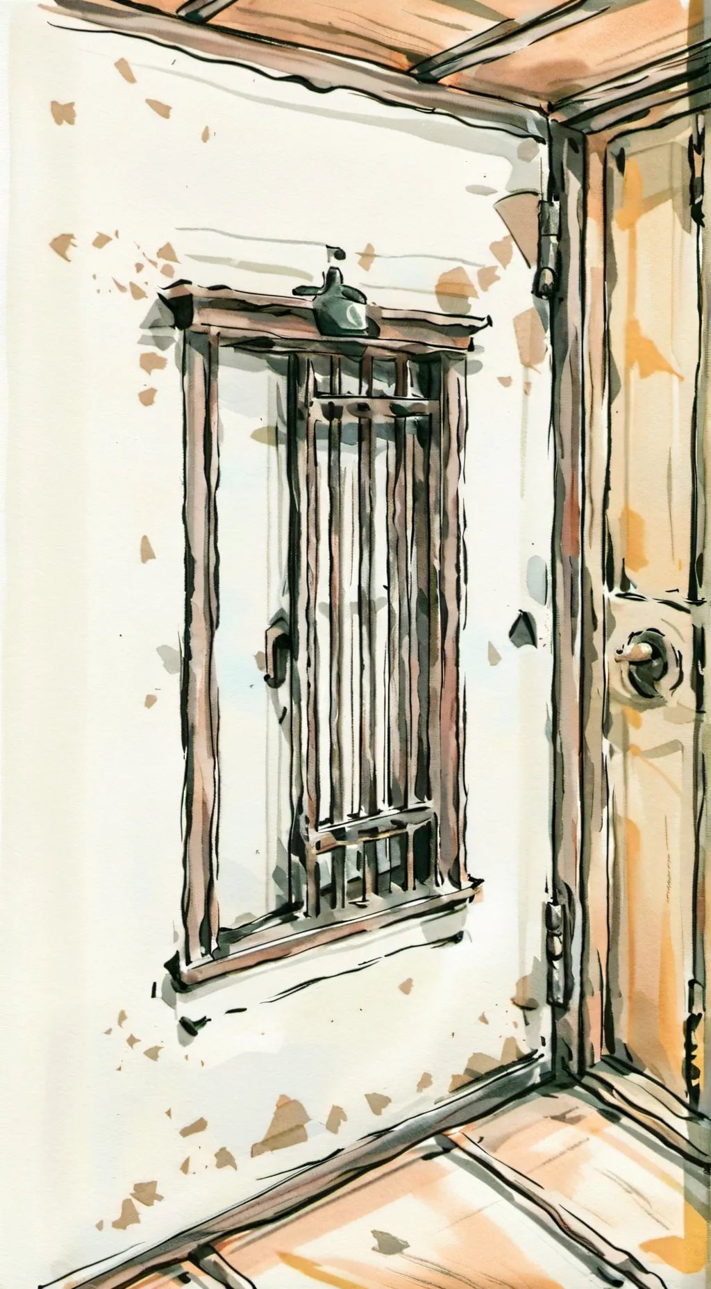 ai character: Prison  background