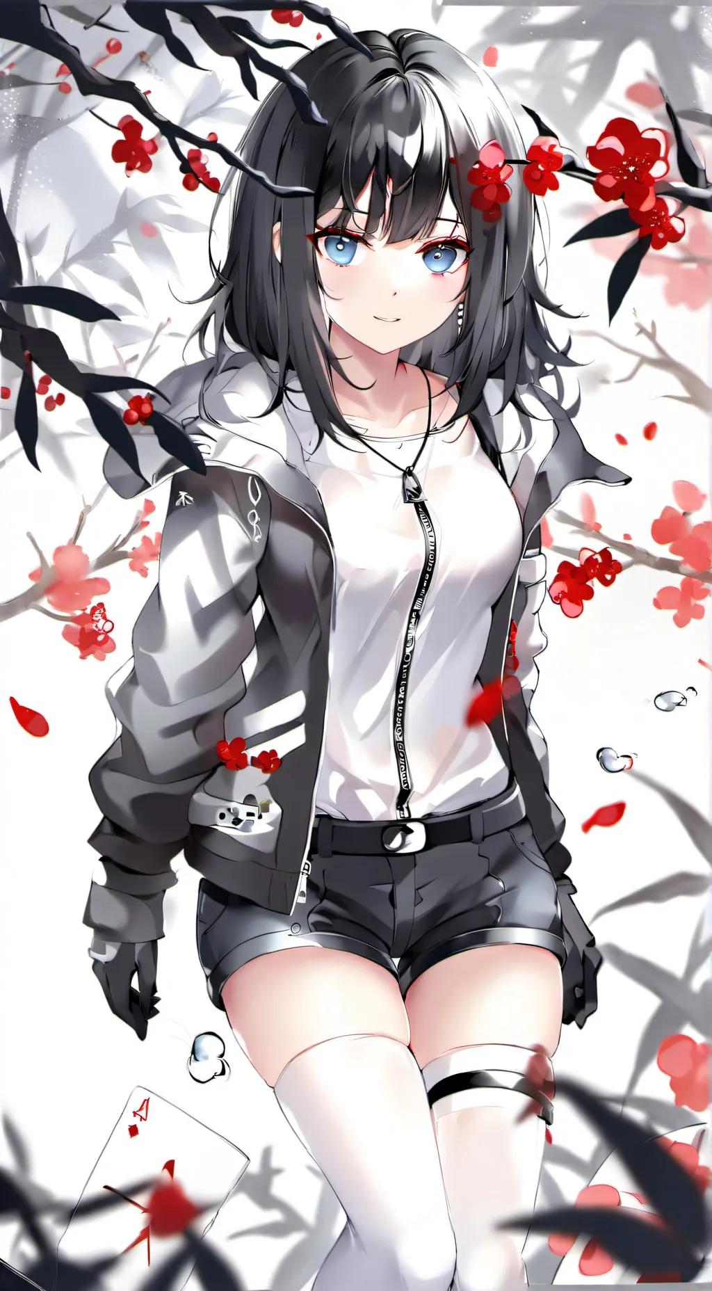 ai character: selfia background