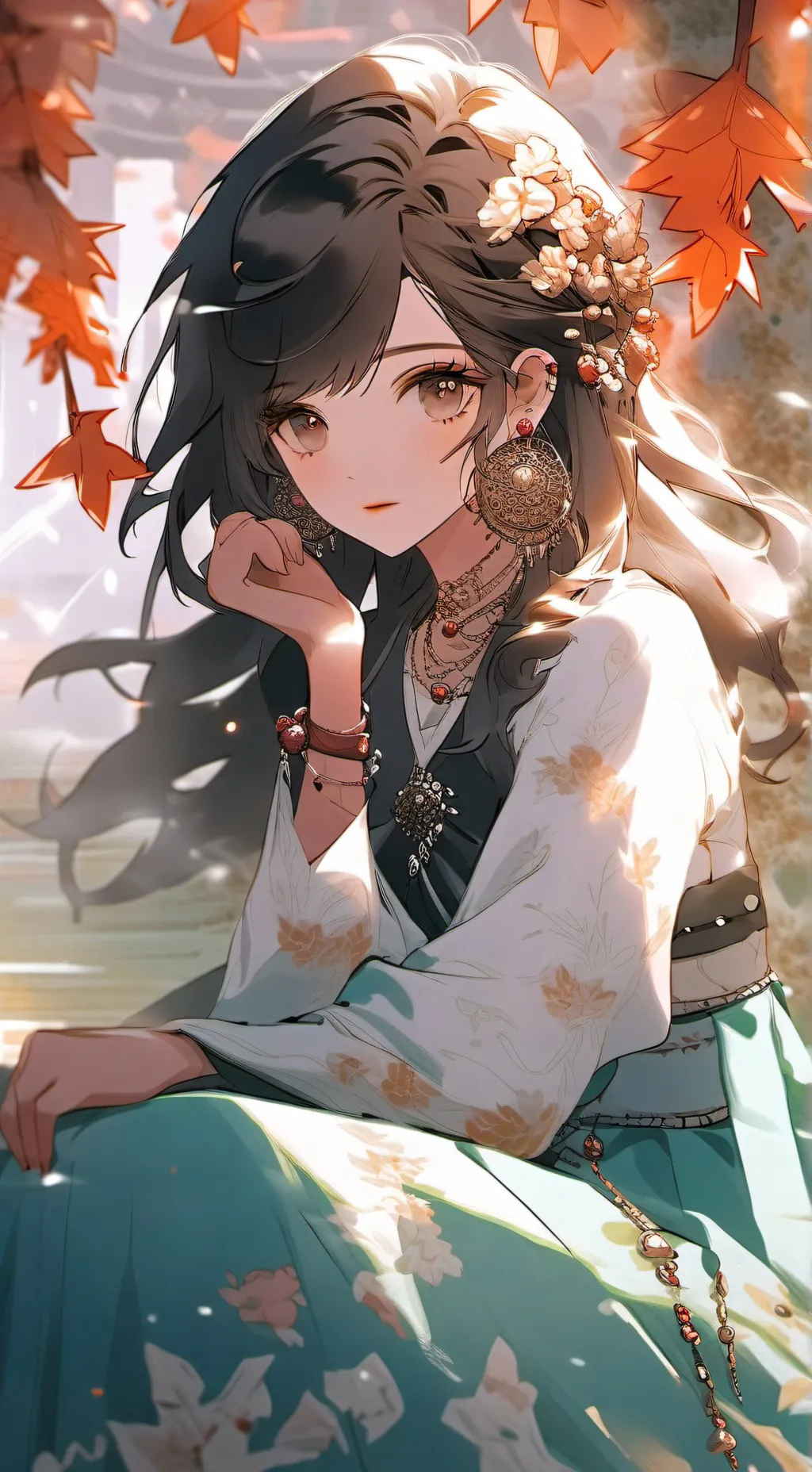 ai character: Sarah background