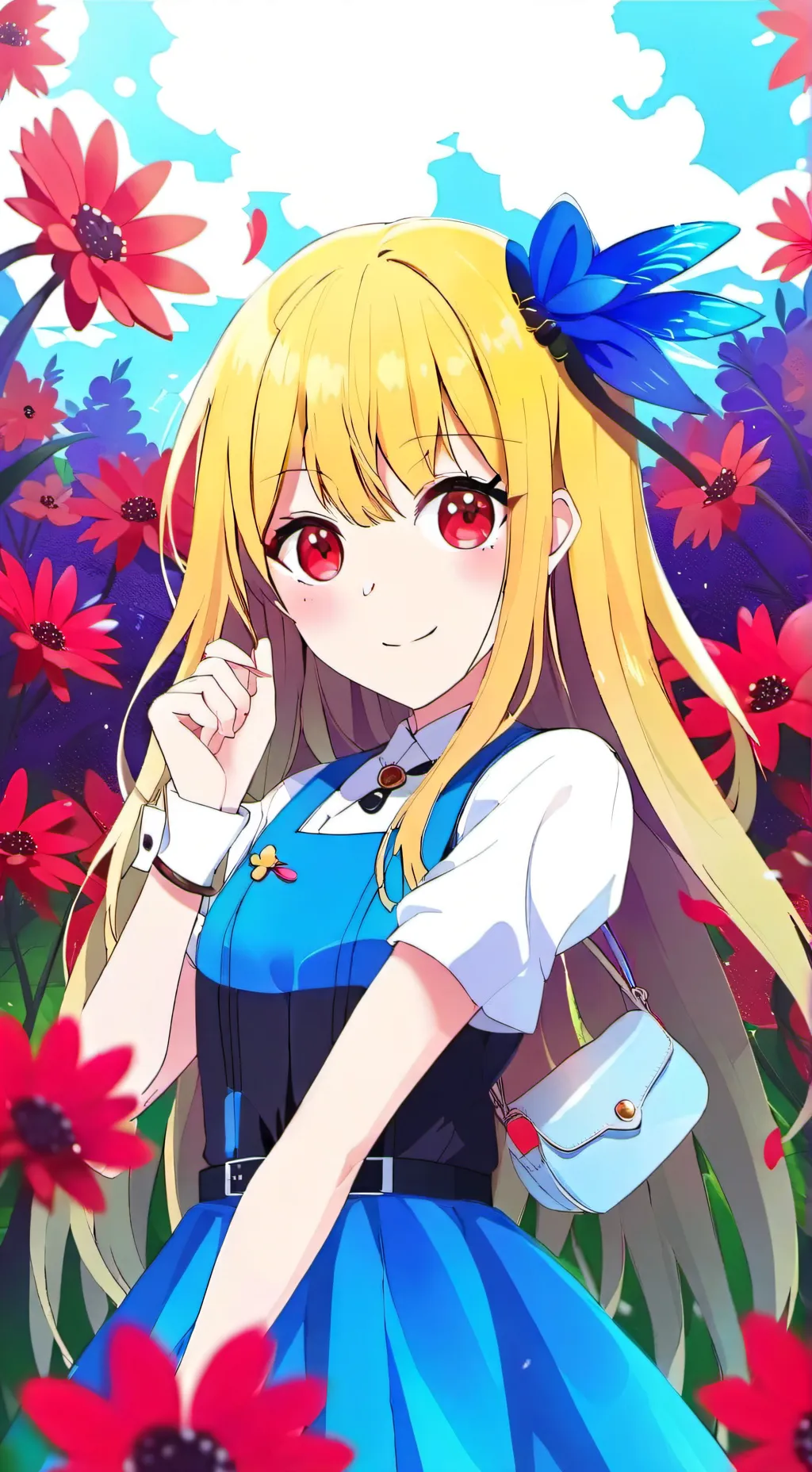 ai character: oshi no ko  background