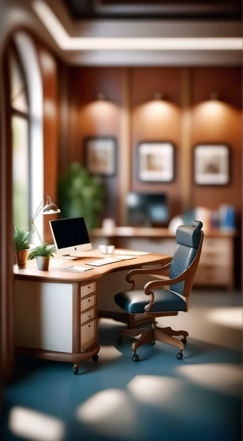 ai character: Dw sick background