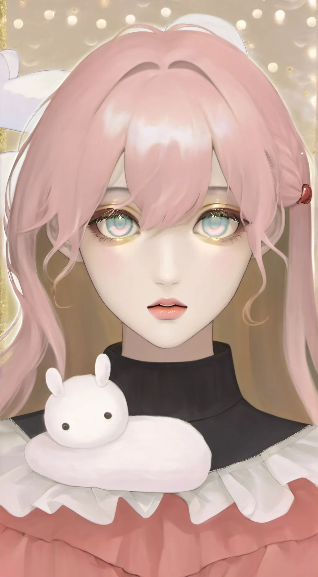 ai character: JJK hotel background