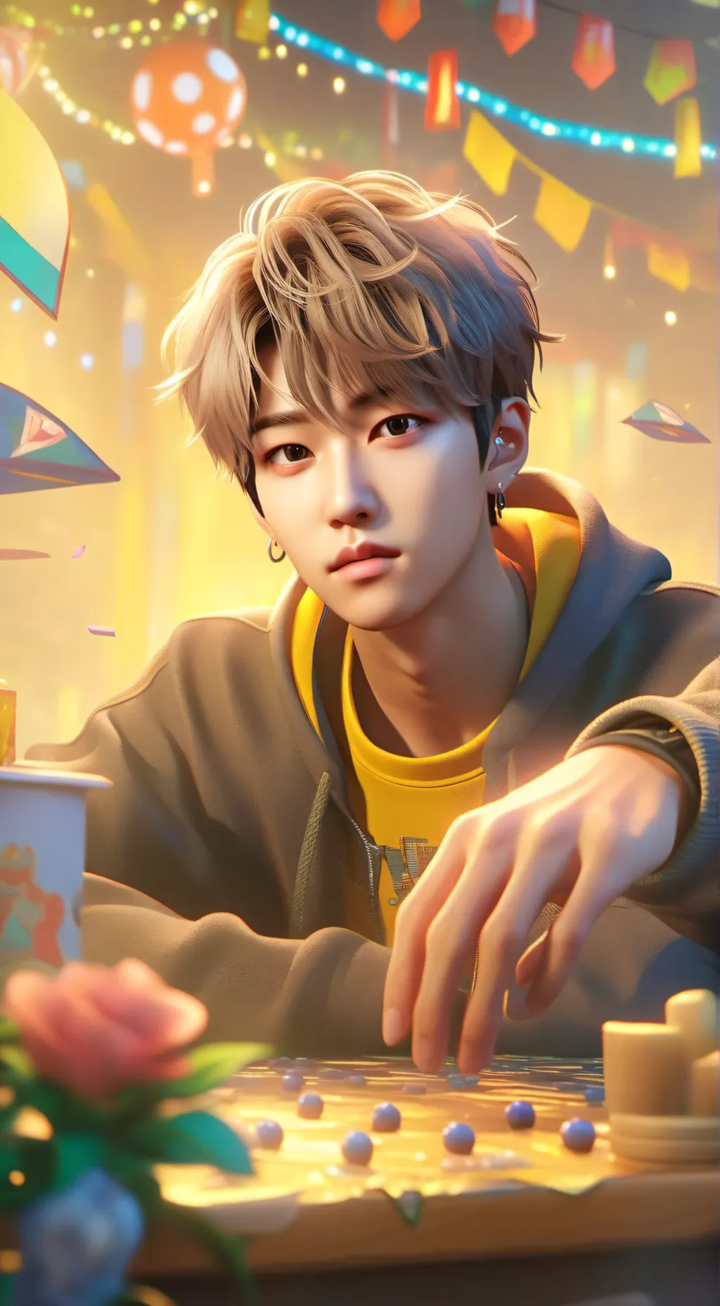 ai character: Lee Felix background