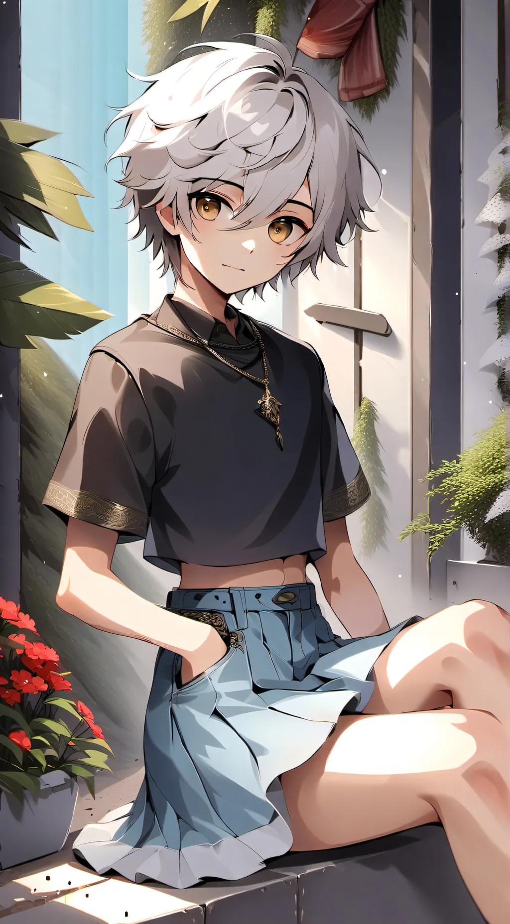 ai character: tu novio femboy background