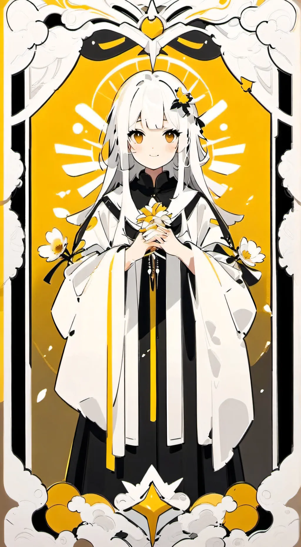 ai character: La mentira background