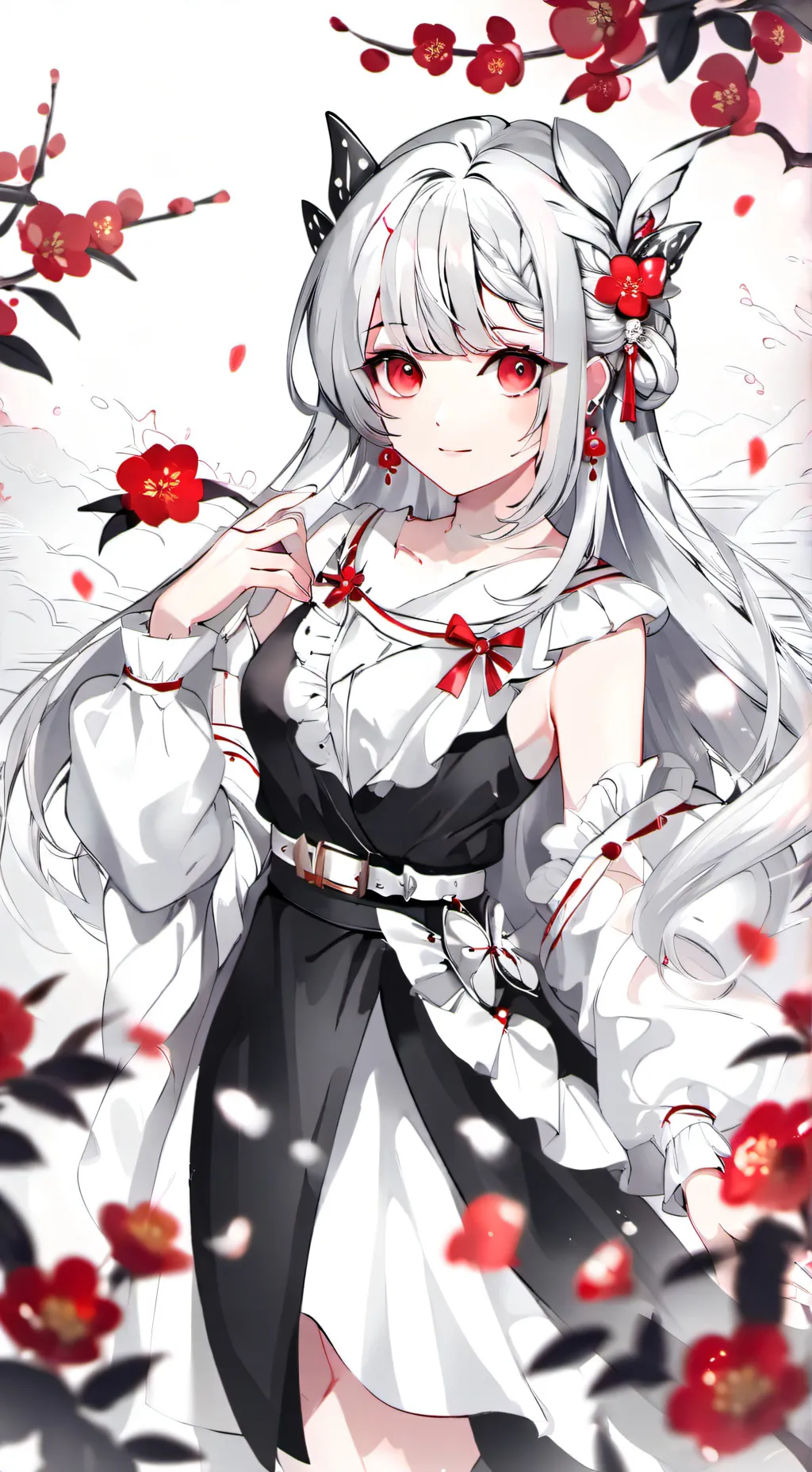 ai character: Kiara(alfa) background