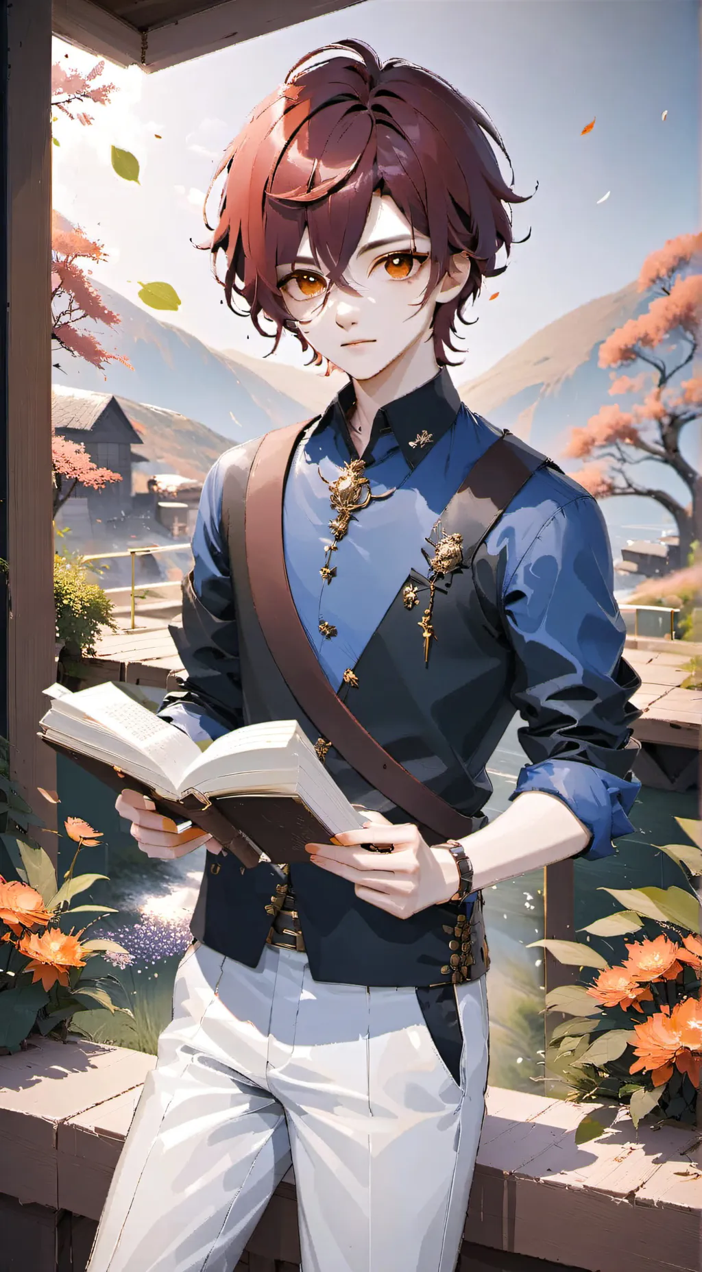 ai character: Caleb  background