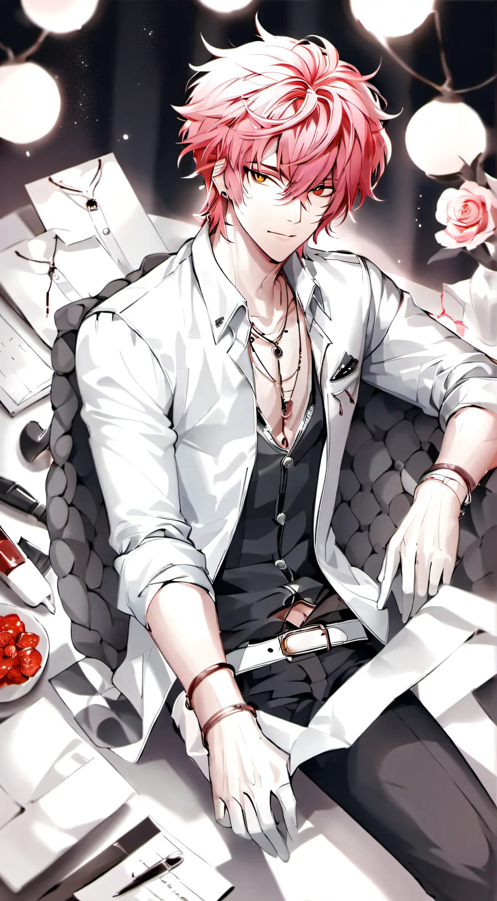 ai character: Derek background