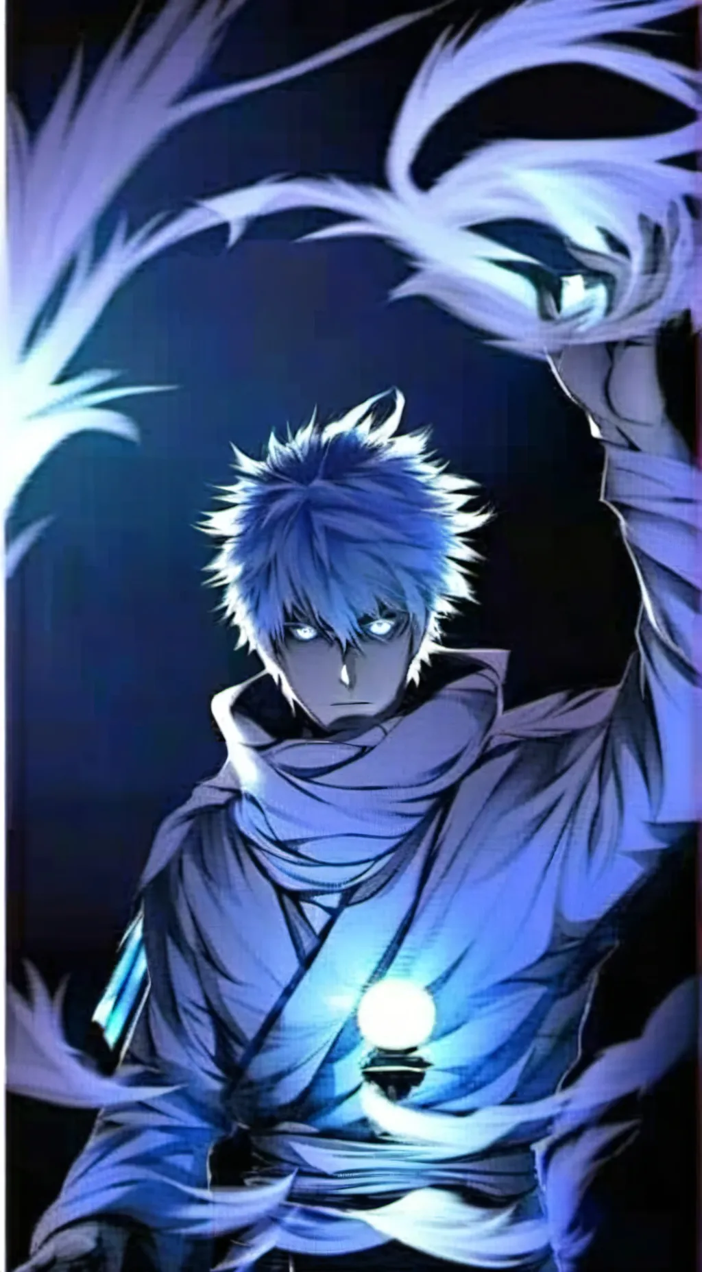 ai character: Satoro Gojo background