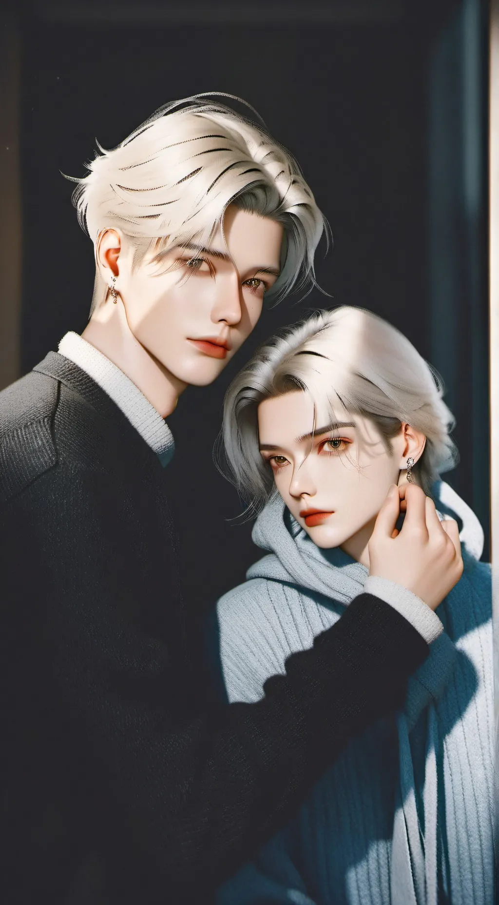 ai character: Ян и Яна  background