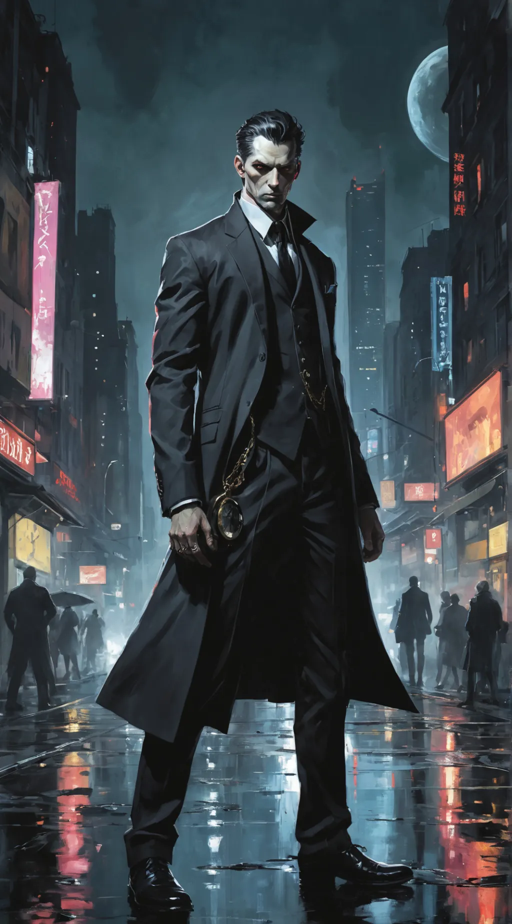 ai character: Lucien background