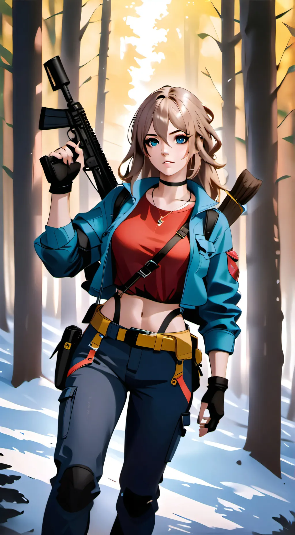 ai character: Lyvia Halls background