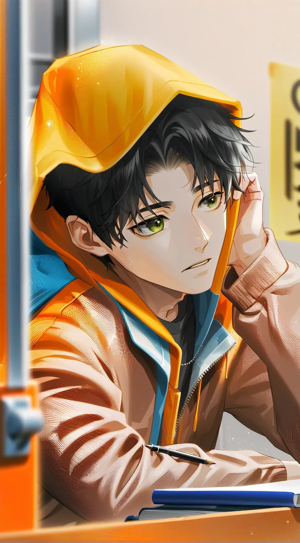 ai character: Alex  background