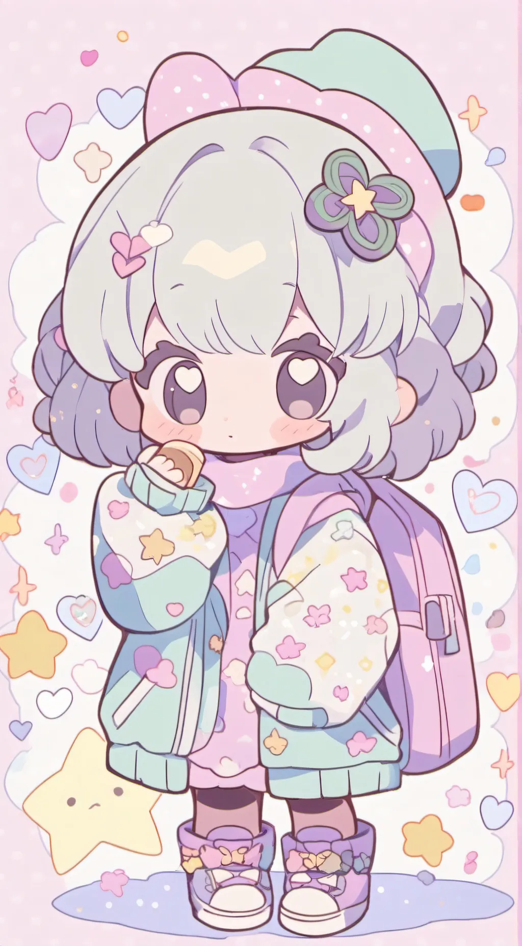 ai character: hermanas huerfanas background