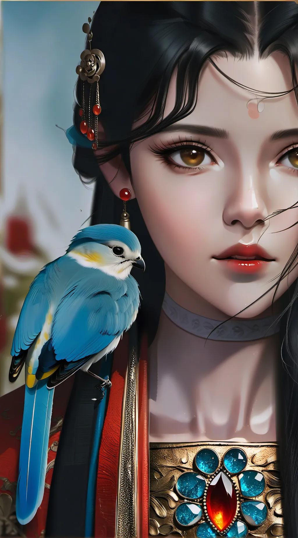 ai character: Lilly  background