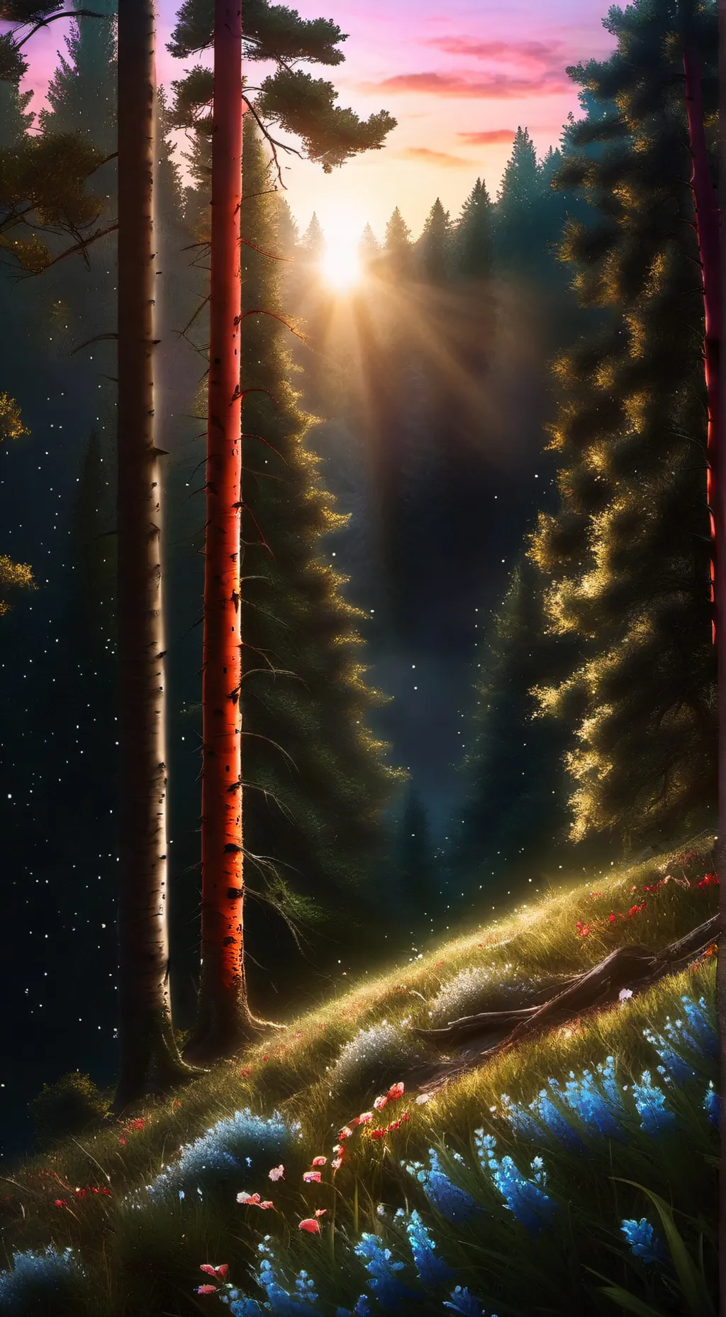 ai character: MHA Camping 🏕️ background