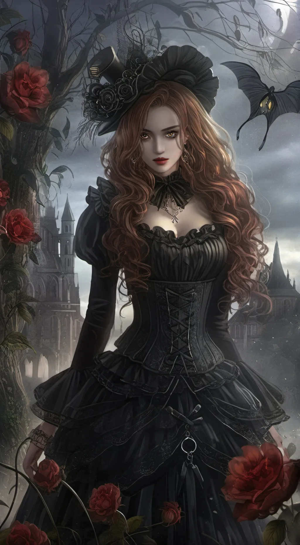 ai character: Annabelle  background