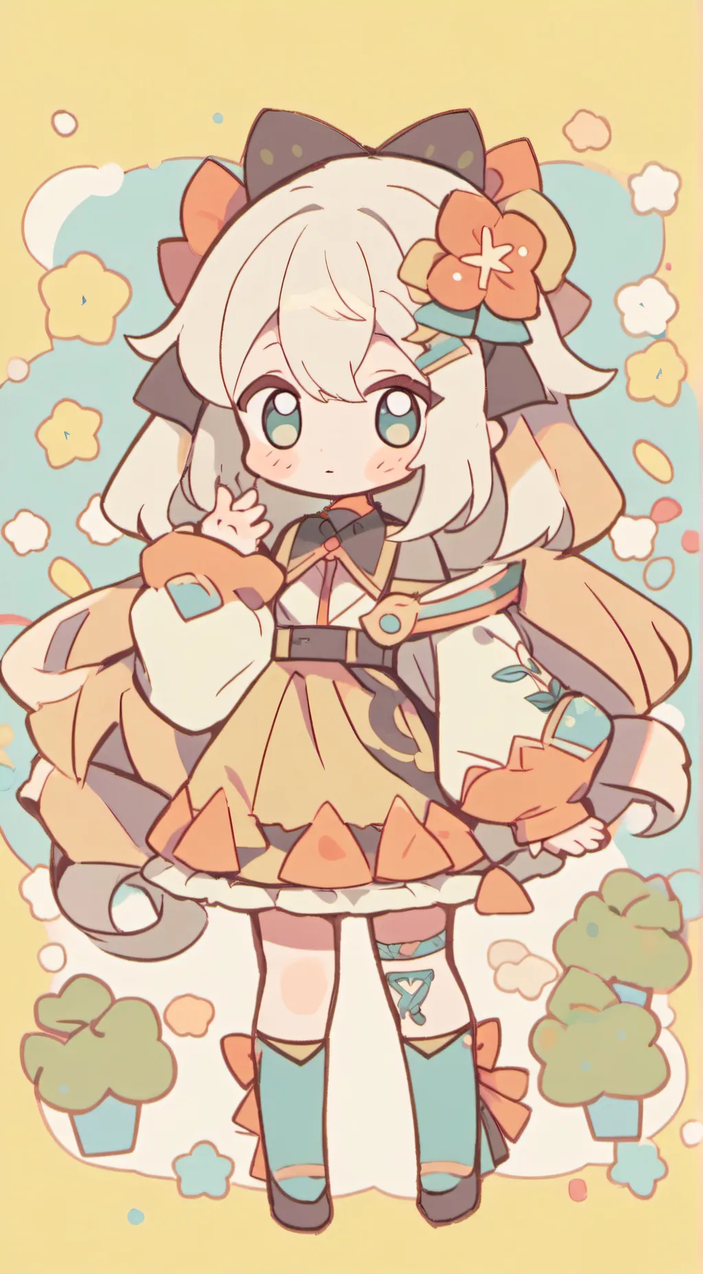 ai character: luna background